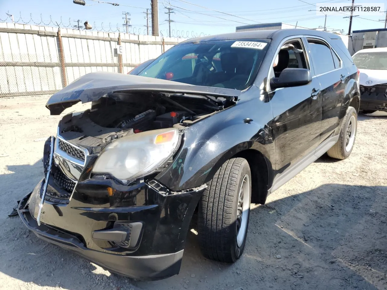 2015 Chevrolet Equinox Ls VIN: 2GNALAEK5F1128587 Lot: 73534164