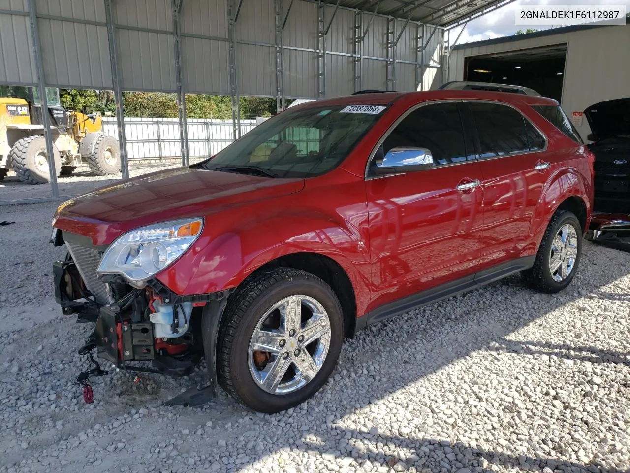 2015 Chevrolet Equinox Ltz VIN: 2GNALDEK1F6112987 Lot: 73587864