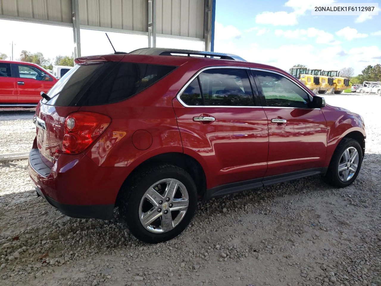 2015 Chevrolet Equinox Ltz VIN: 2GNALDEK1F6112987 Lot: 73587864