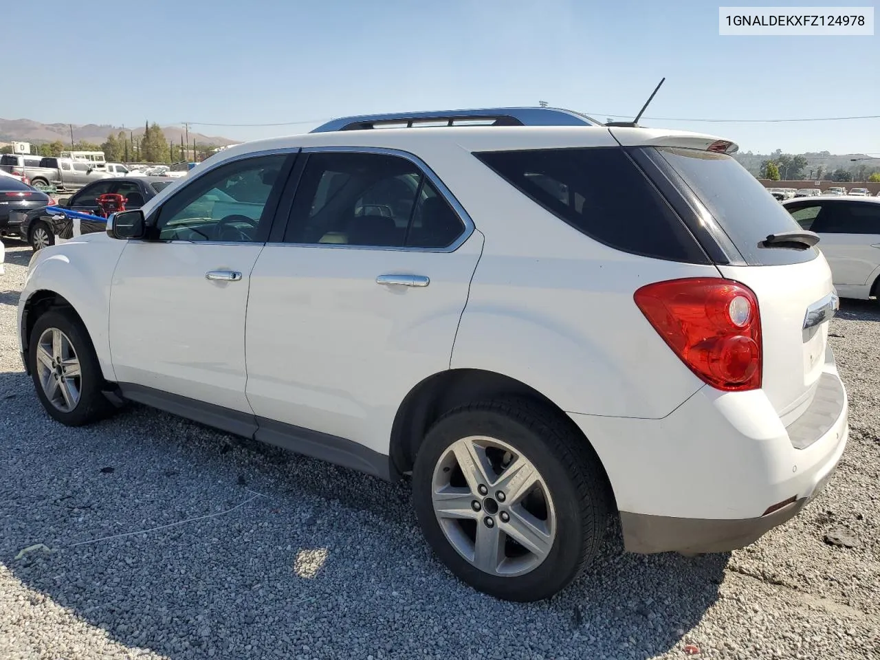 2015 Chevrolet Equinox Ltz VIN: 1GNALDEKXFZ124978 Lot: 73610814