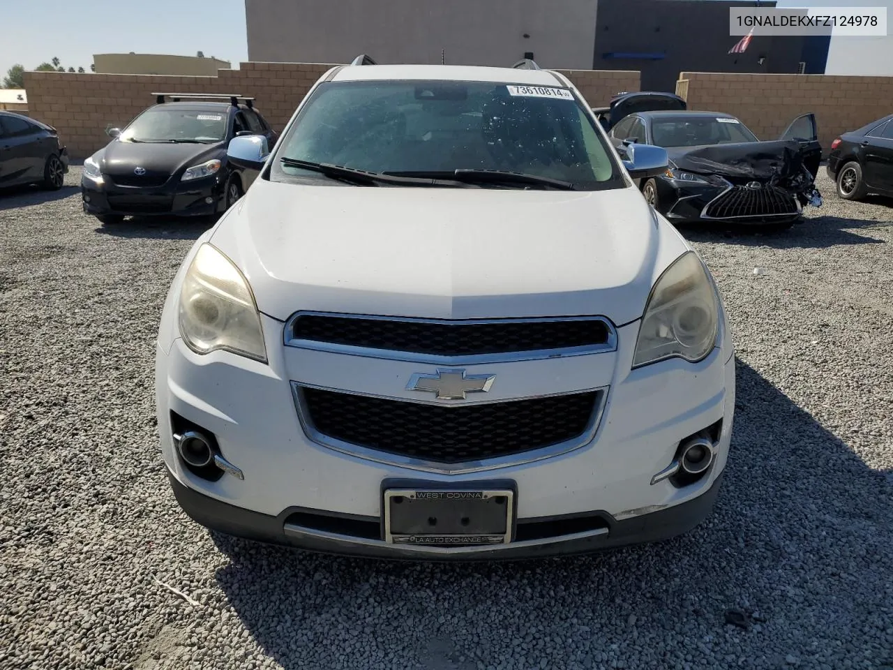 1GNALDEKXFZ124978 2015 Chevrolet Equinox Ltz