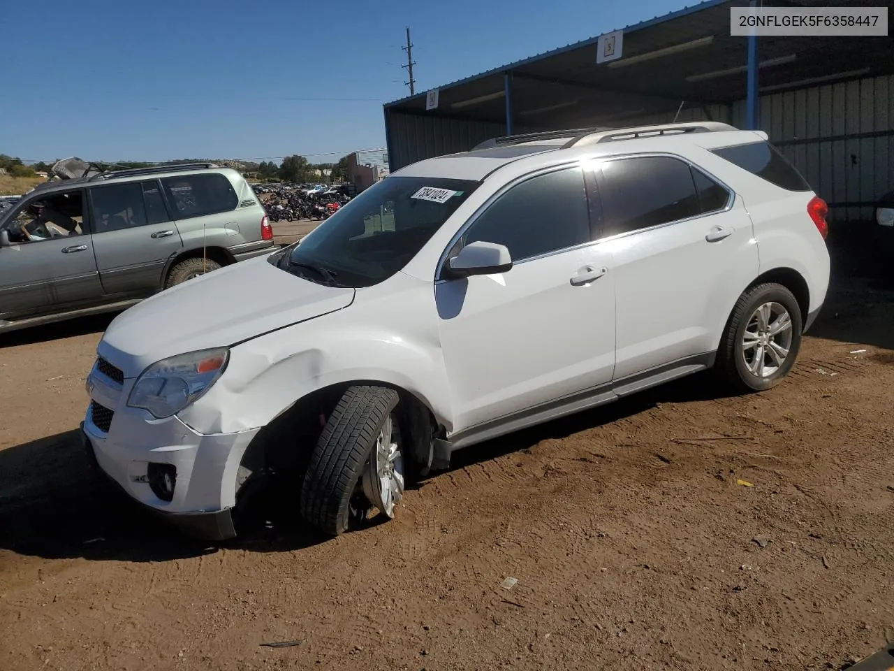 2015 Chevrolet Equinox Lt VIN: 2GNFLGEK5F6358447 Lot: 73841024