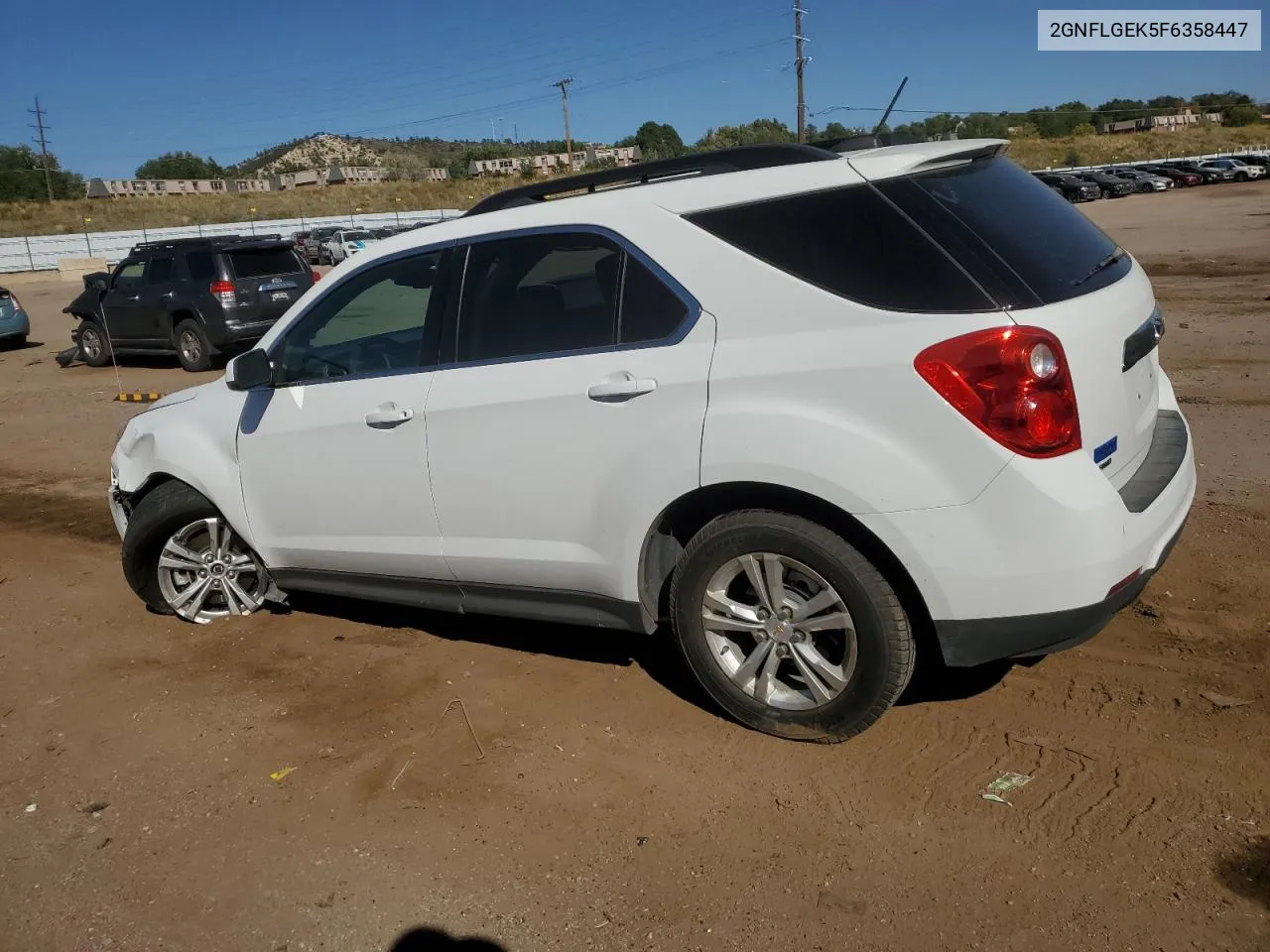 2GNFLGEK5F6358447 2015 Chevrolet Equinox Lt