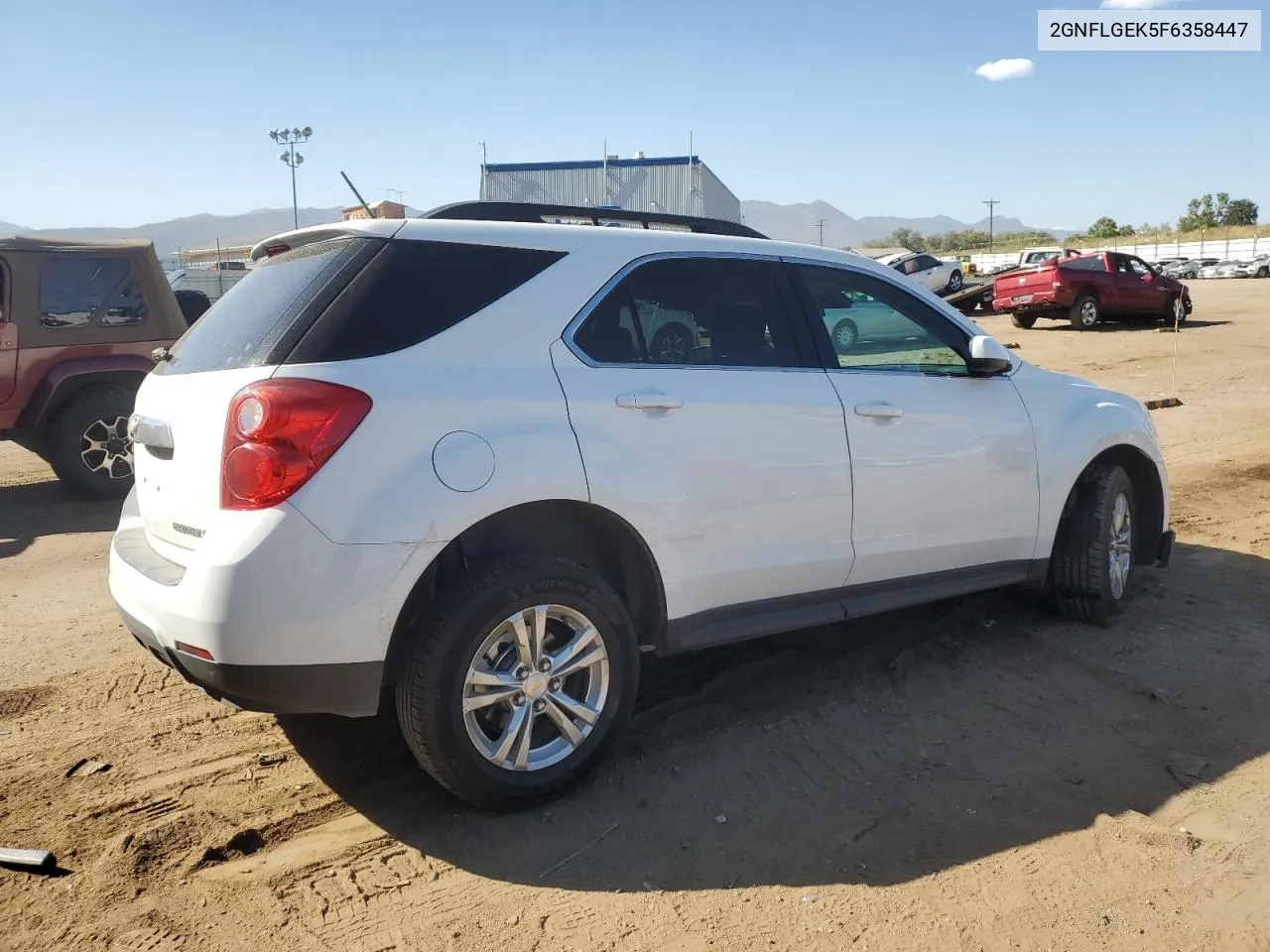 2GNFLGEK5F6358447 2015 Chevrolet Equinox Lt