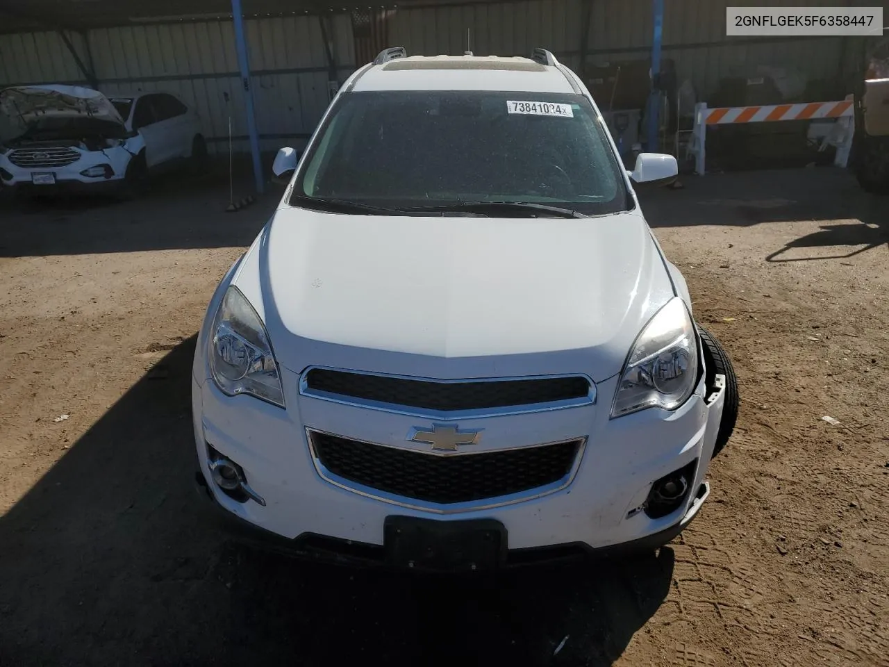 2015 Chevrolet Equinox Lt VIN: 2GNFLGEK5F6358447 Lot: 73841024