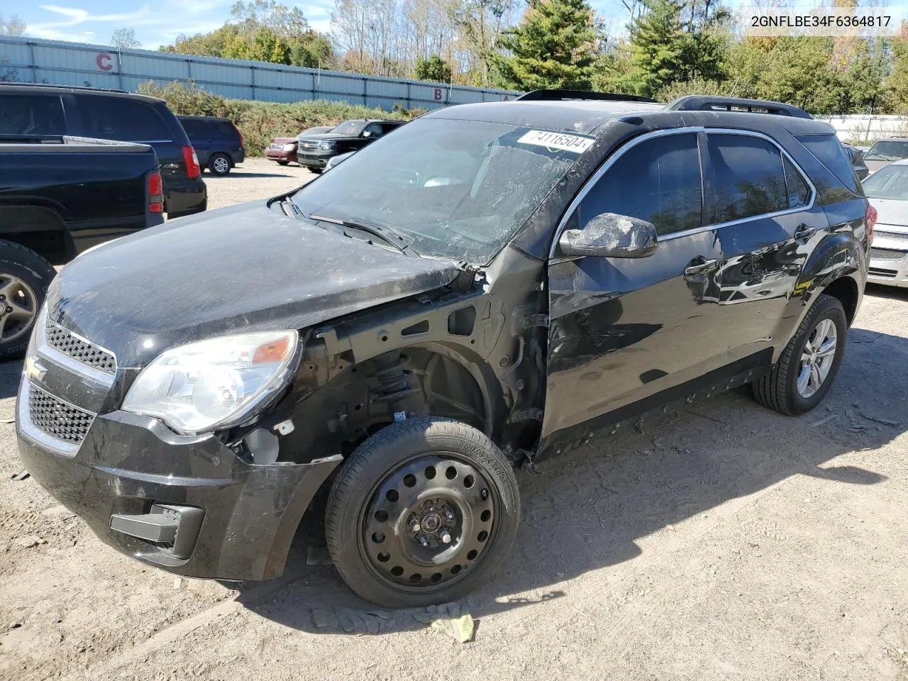 2GNFLBE34F6364817 2015 Chevrolet Equinox Lt