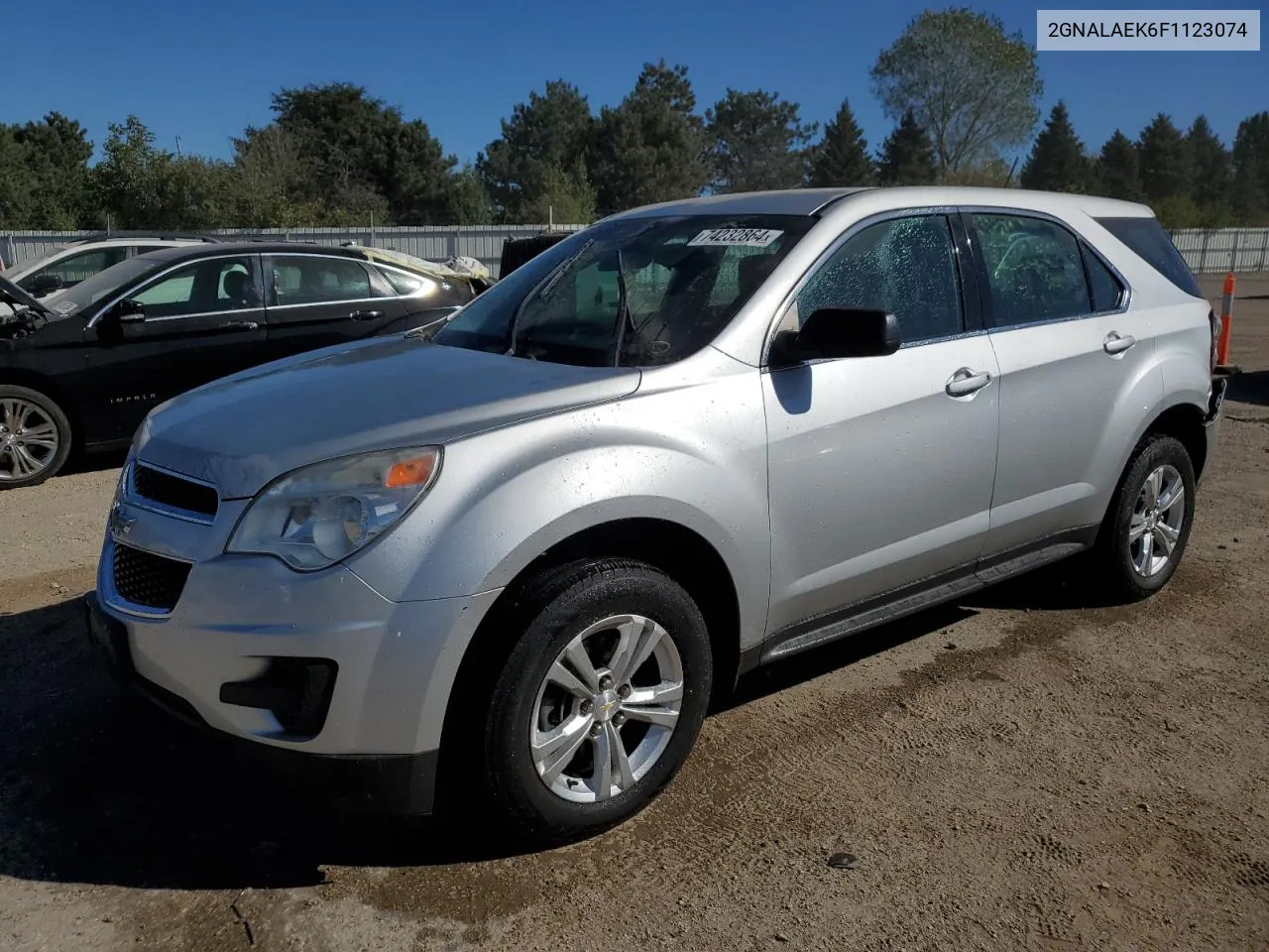 2015 Chevrolet Equinox Ls VIN: 2GNALAEK6F1123074 Lot: 74232864