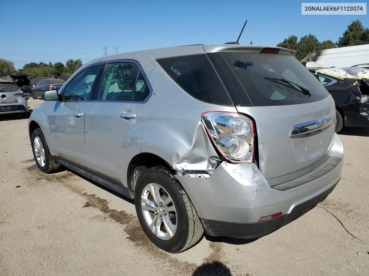 2015 Chevrolet Equinox Ls VIN: 2GNALAEK6F1123074 Lot: 74232864