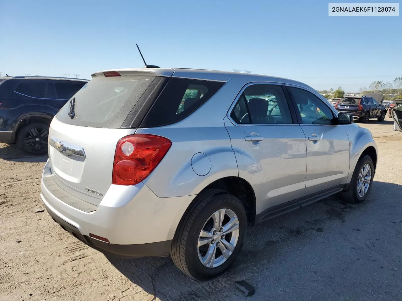 2015 Chevrolet Equinox Ls VIN: 2GNALAEK6F1123074 Lot: 74232864