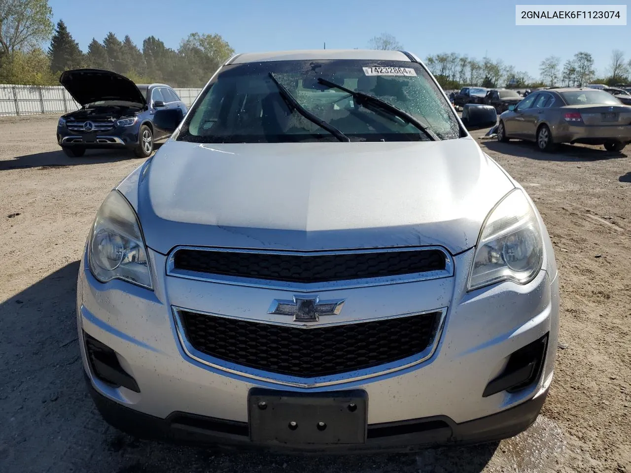 2015 Chevrolet Equinox Ls VIN: 2GNALAEK6F1123074 Lot: 74232864