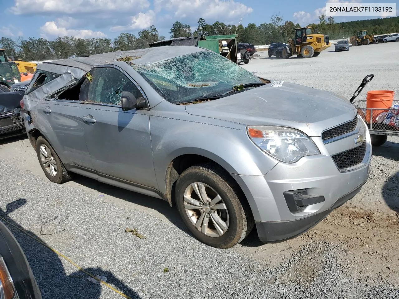 2015 Chevrolet Equinox Ls VIN: 2GNALAEK7F1133192 Lot: 74298234