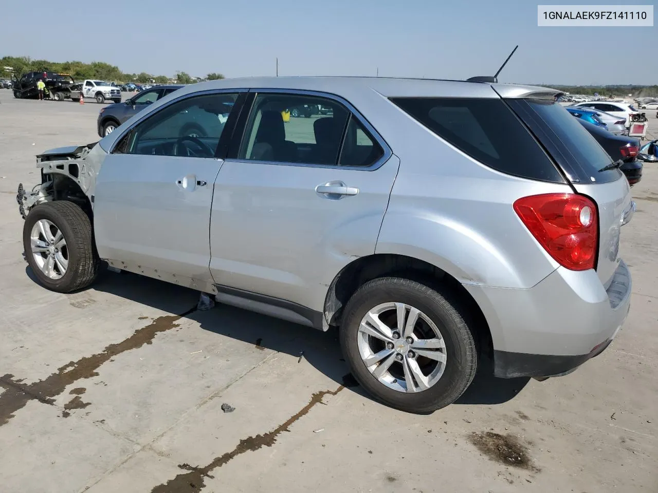 2015 Chevrolet Equinox Ls VIN: 1GNALAEK9FZ141110 Lot: 74335104