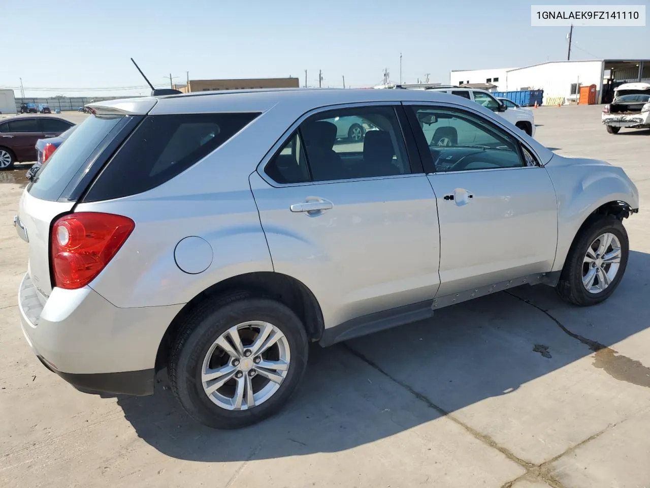 2015 Chevrolet Equinox Ls VIN: 1GNALAEK9FZ141110 Lot: 74335104