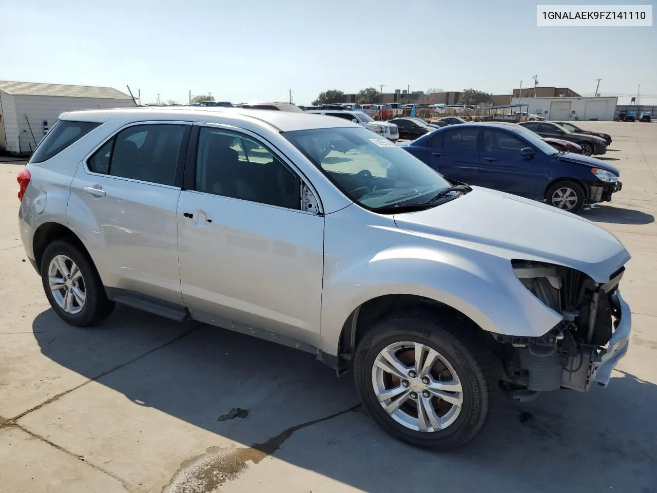 2015 Chevrolet Equinox Ls VIN: 1GNALAEK9FZ141110 Lot: 74335104