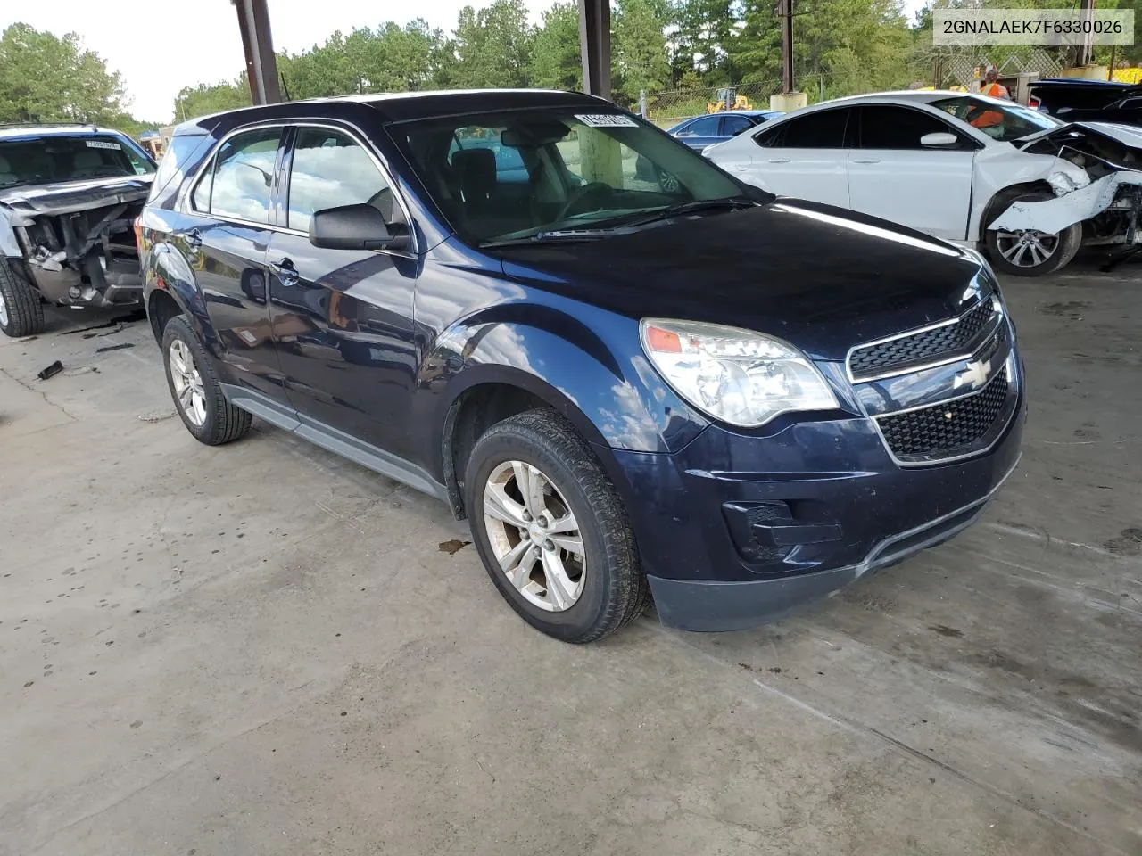 2GNALAEK7F6330026 2015 Chevrolet Equinox Ls