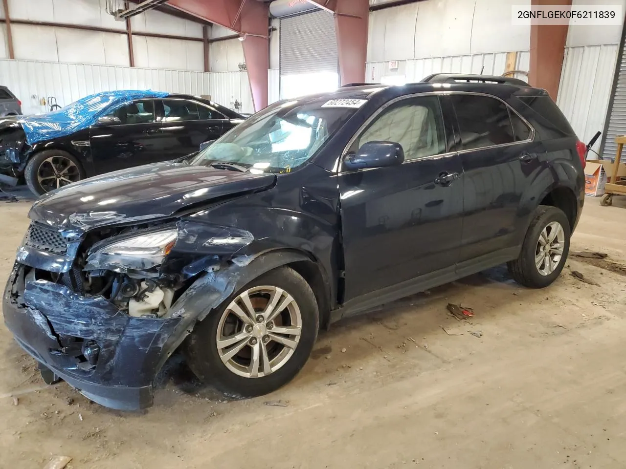 2015 Chevrolet Equinox Lt VIN: 2GNFLGEK0F6211839 Lot: 74351224