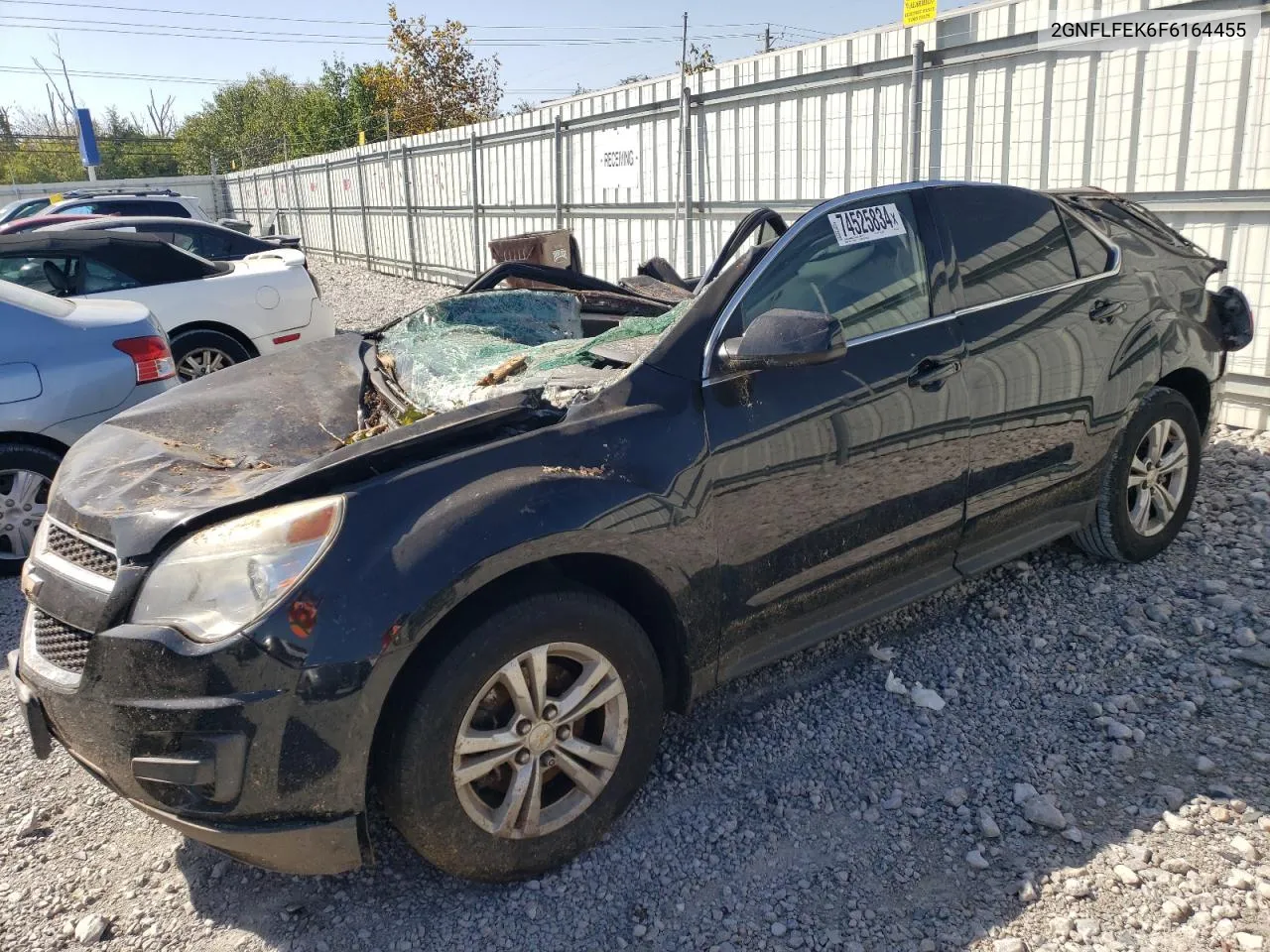 2015 Chevrolet Equinox Lt VIN: 2GNFLFEK6F6164455 Lot: 74525834