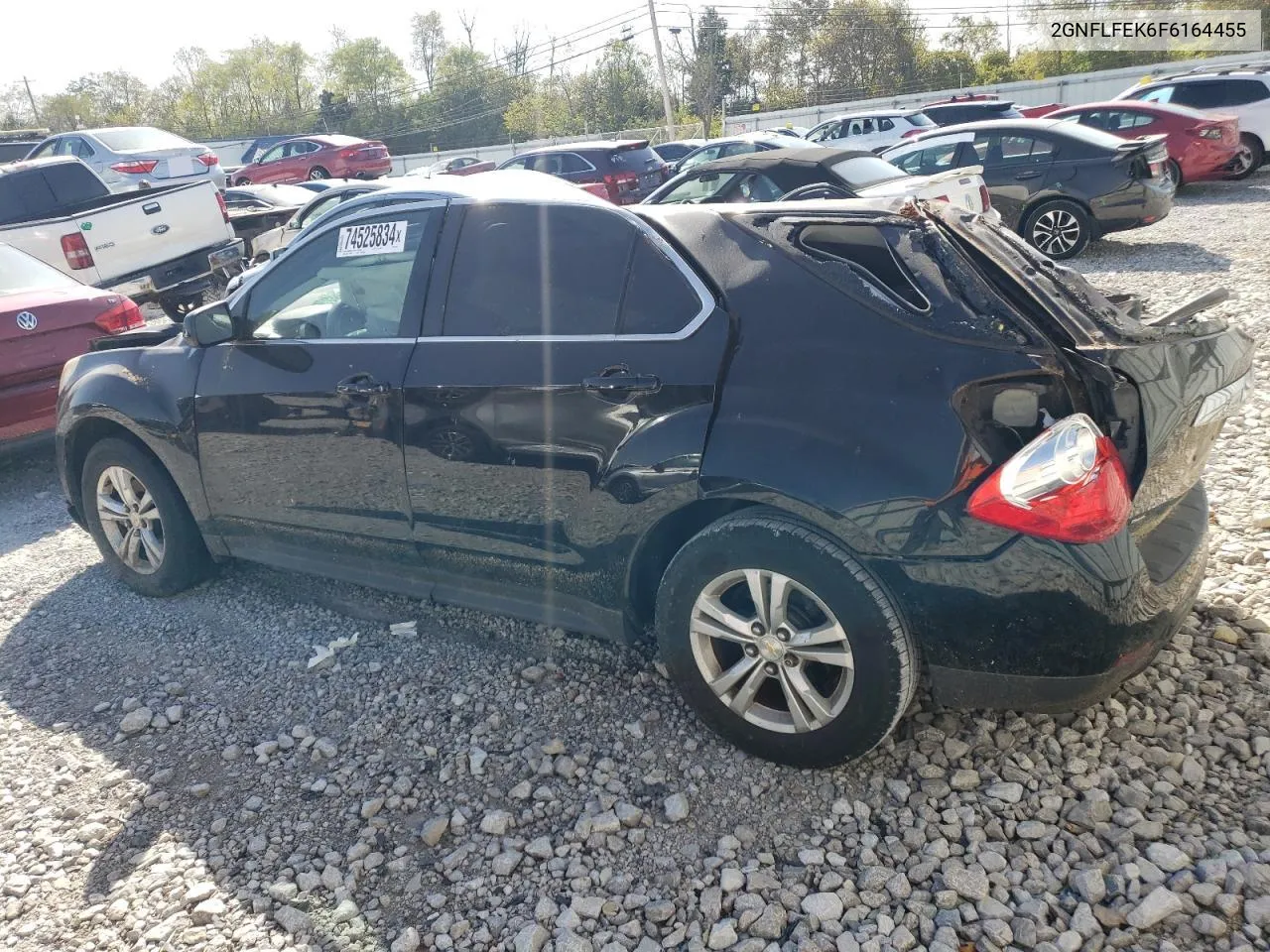 2015 Chevrolet Equinox Lt VIN: 2GNFLFEK6F6164455 Lot: 74525834