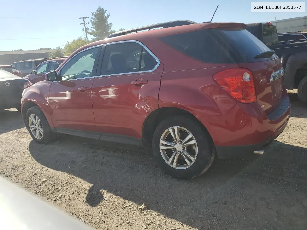 2015 Chevrolet Equinox Lt VIN: 2GNFLBE36F6350577 Lot: 74538224