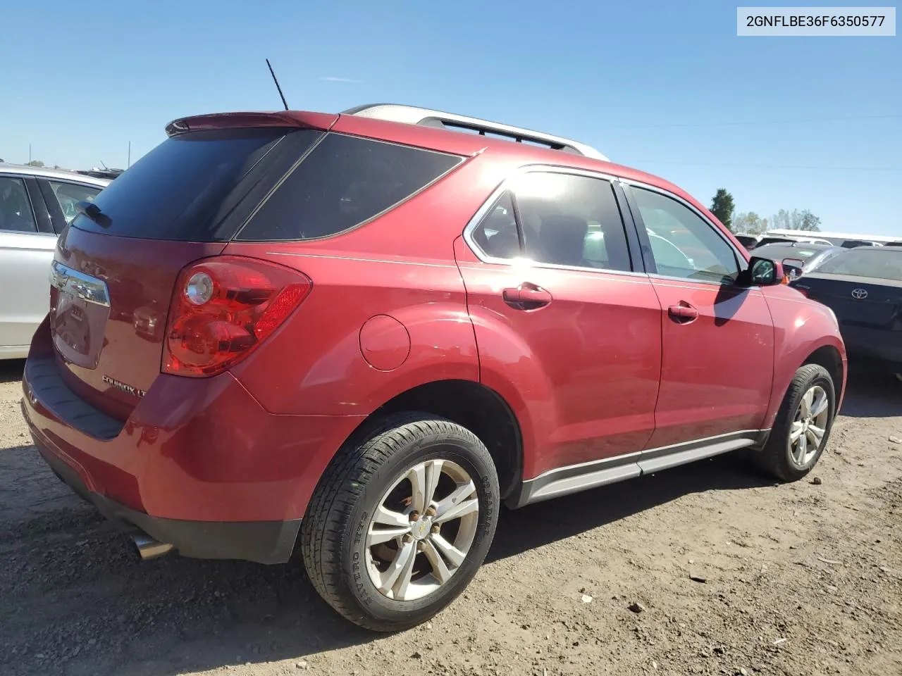 2015 Chevrolet Equinox Lt VIN: 2GNFLBE36F6350577 Lot: 74538224