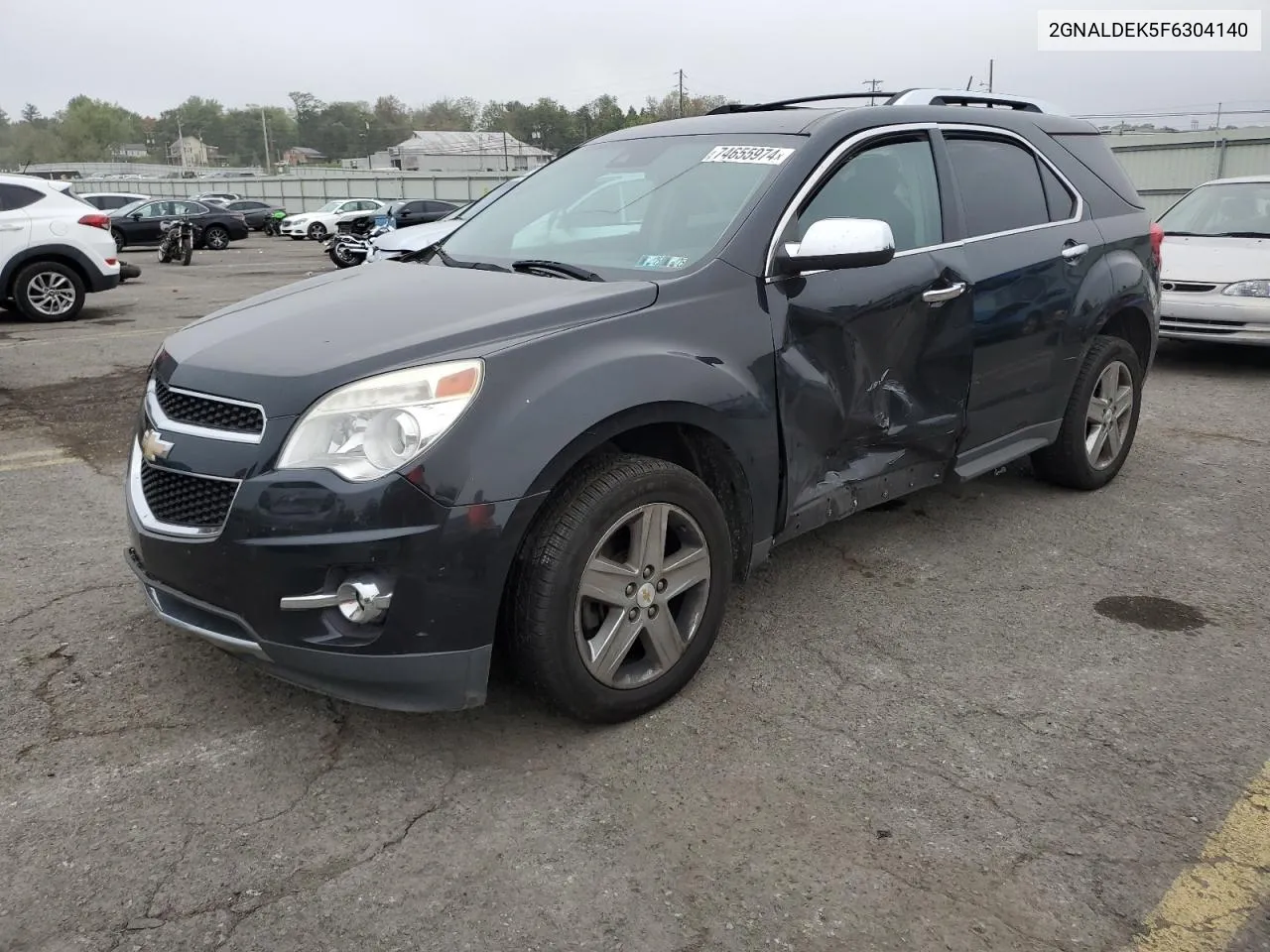 2015 Chevrolet Equinox Ltz VIN: 2GNALDEK5F6304140 Lot: 74655974