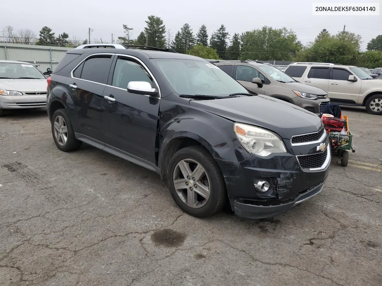 2015 Chevrolet Equinox Ltz VIN: 2GNALDEK5F6304140 Lot: 74655974