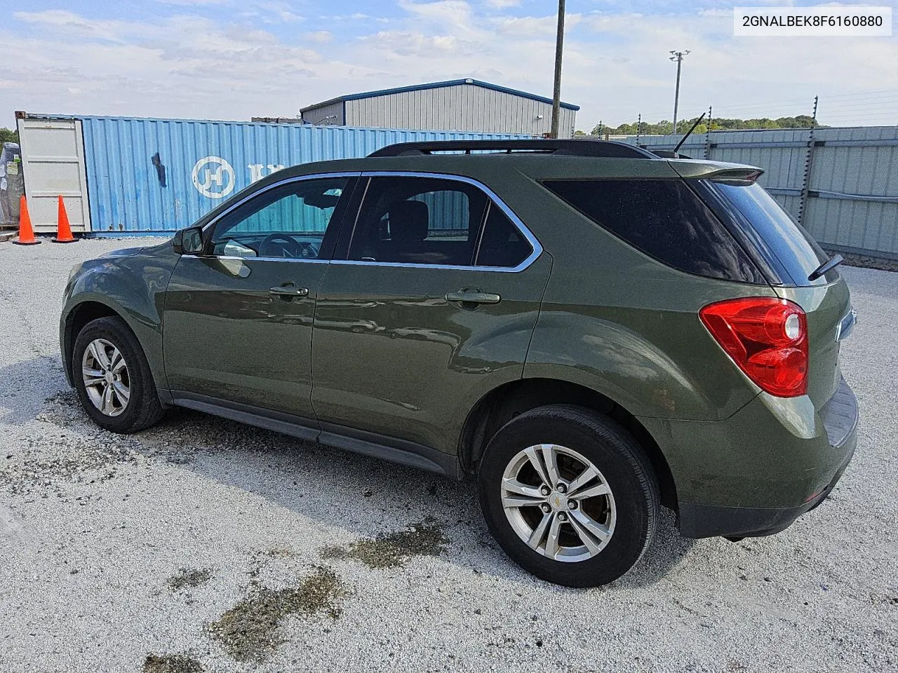 2015 Chevrolet Equinox Lt VIN: 2GNALBEK8F6160880 Lot: 74933404