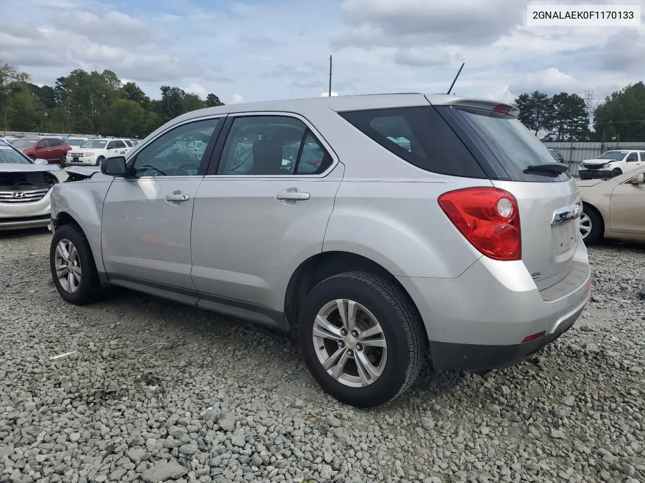 2015 Chevrolet Equinox Ls VIN: 2GNALAEK0F1170133 Lot: 74957374