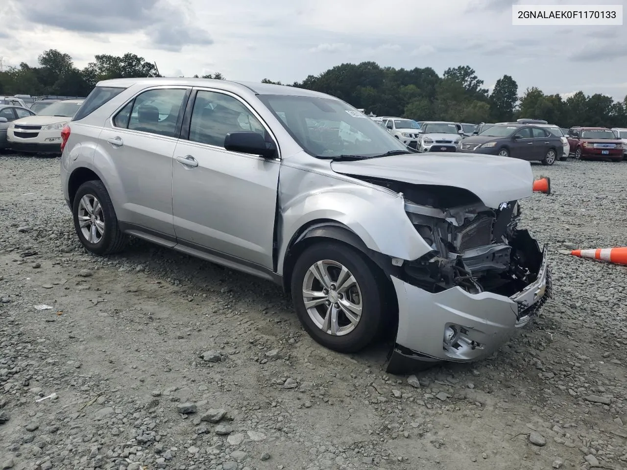 2015 Chevrolet Equinox Ls VIN: 2GNALAEK0F1170133 Lot: 74957374