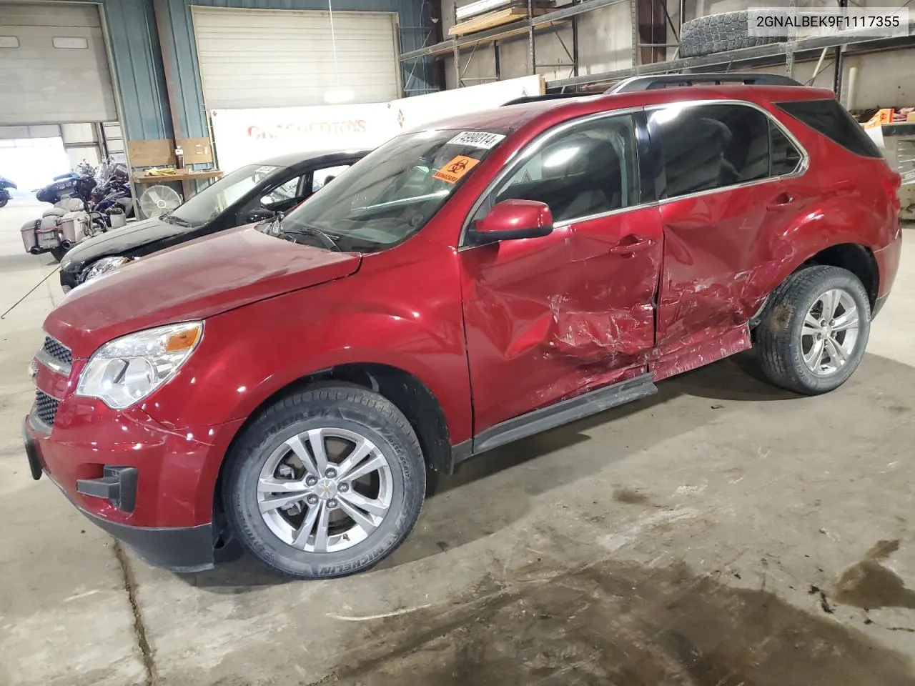 2GNALBEK9F1117355 2015 Chevrolet Equinox Lt