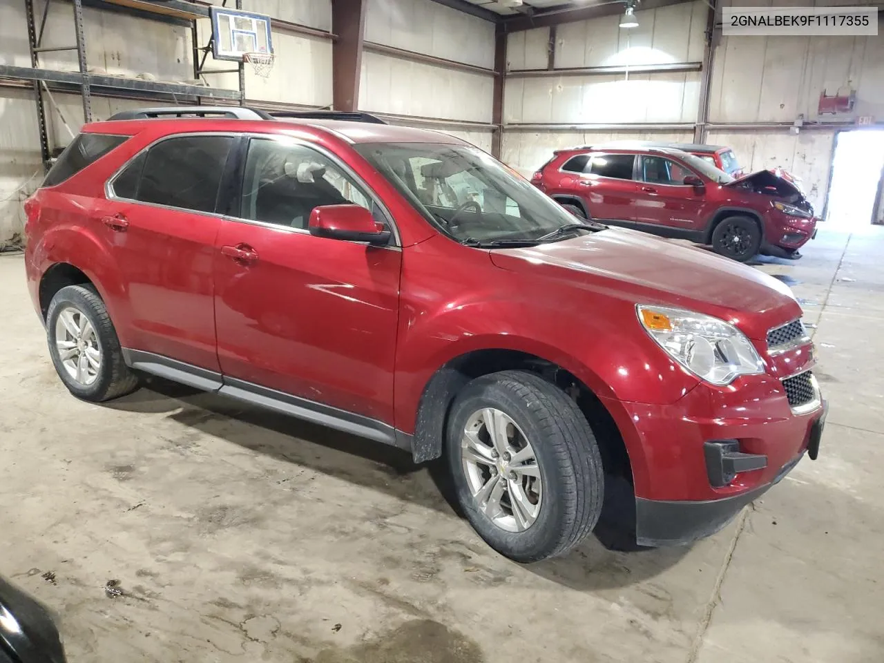 2015 Chevrolet Equinox Lt VIN: 2GNALBEK9F1117355 Lot: 74990314