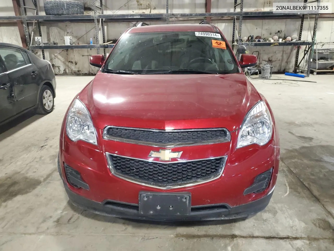 2GNALBEK9F1117355 2015 Chevrolet Equinox Lt