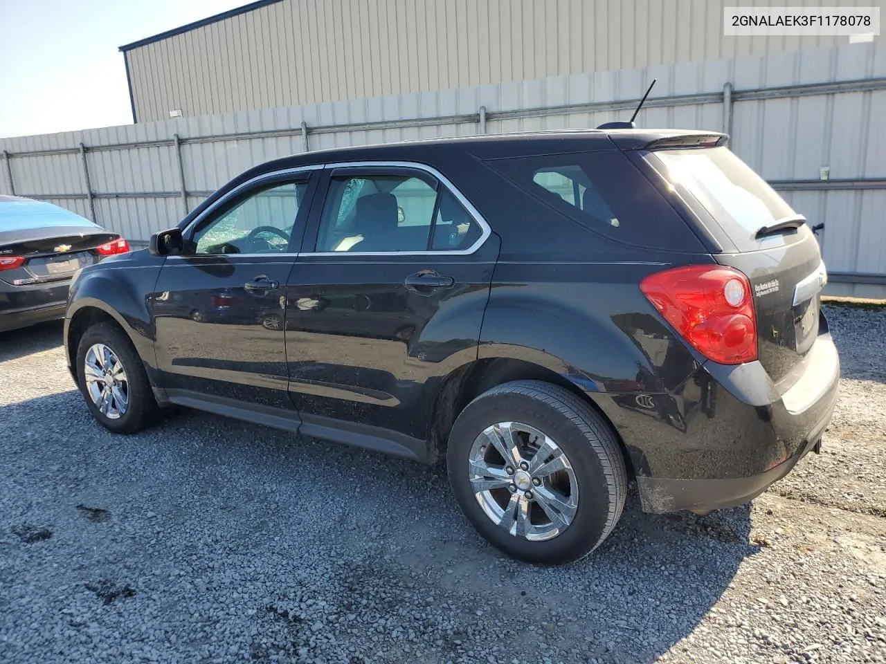 2GNALAEK3F1178078 2015 Chevrolet Equinox Ls