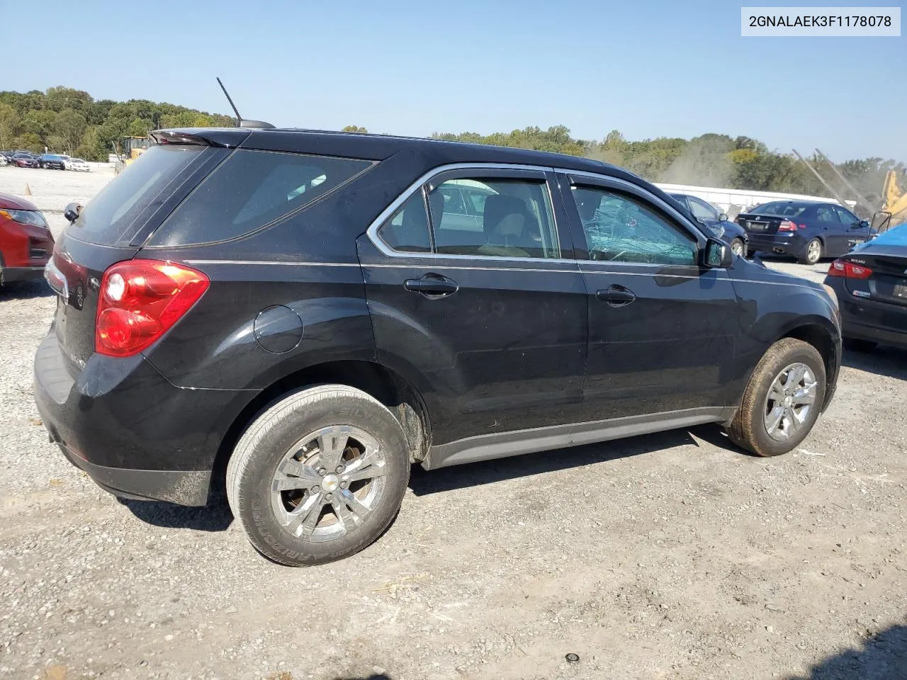 2015 Chevrolet Equinox Ls VIN: 2GNALAEK3F1178078 Lot: 74996914