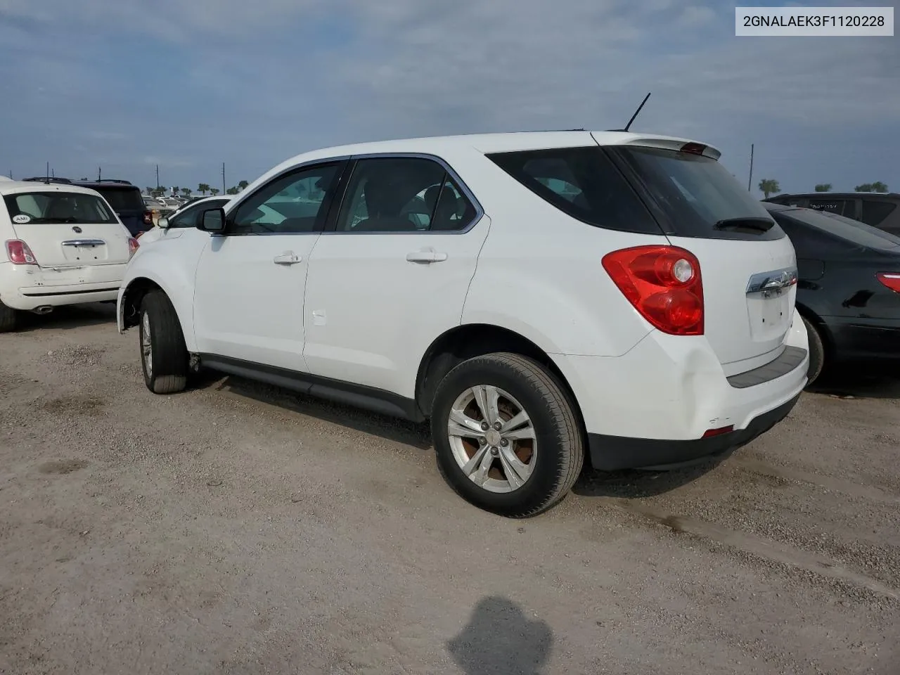 2015 Chevrolet Equinox Ls VIN: 2GNALAEK3F1120228 Lot: 75027064