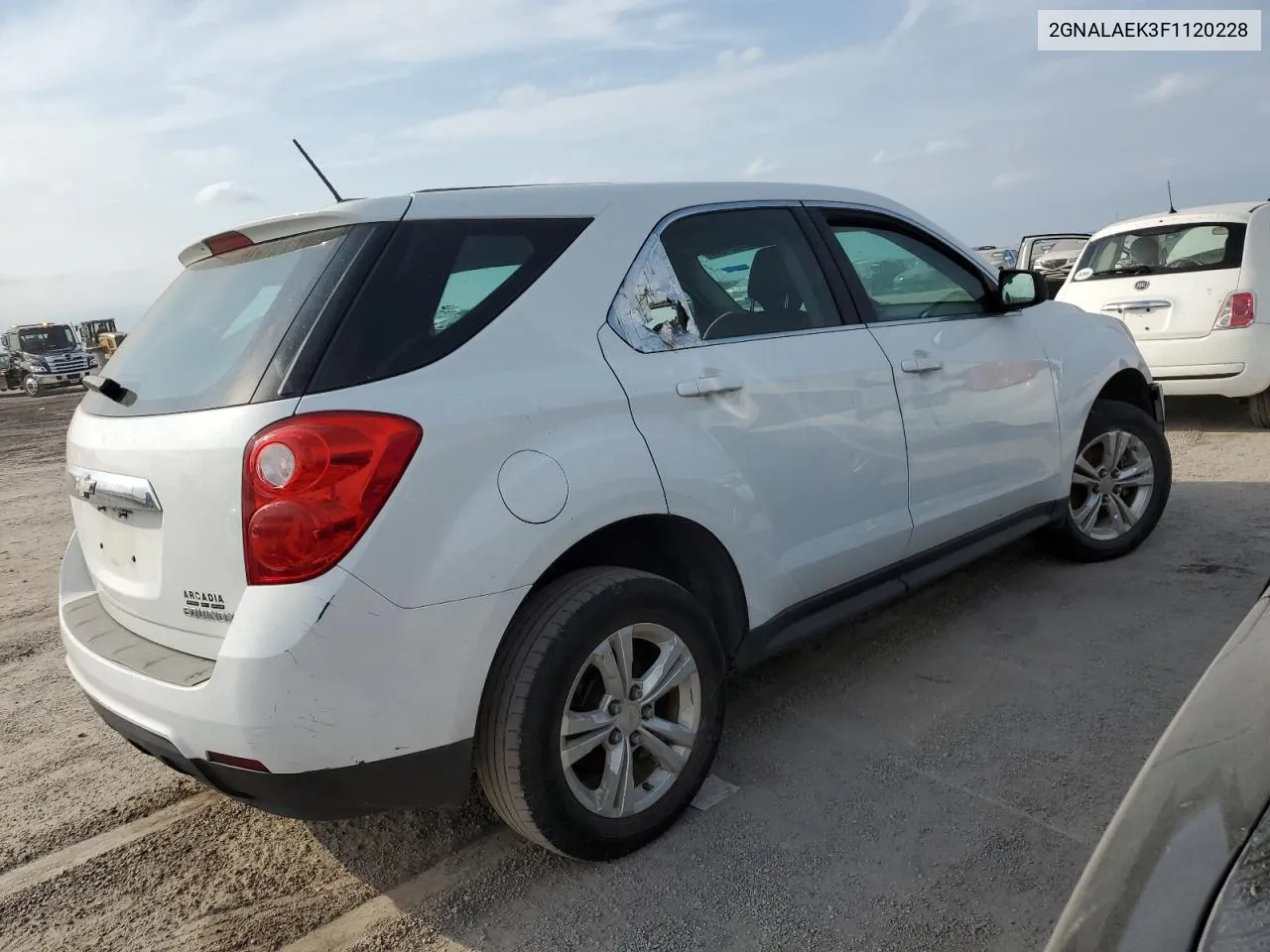 2015 Chevrolet Equinox Ls VIN: 2GNALAEK3F1120228 Lot: 75027064