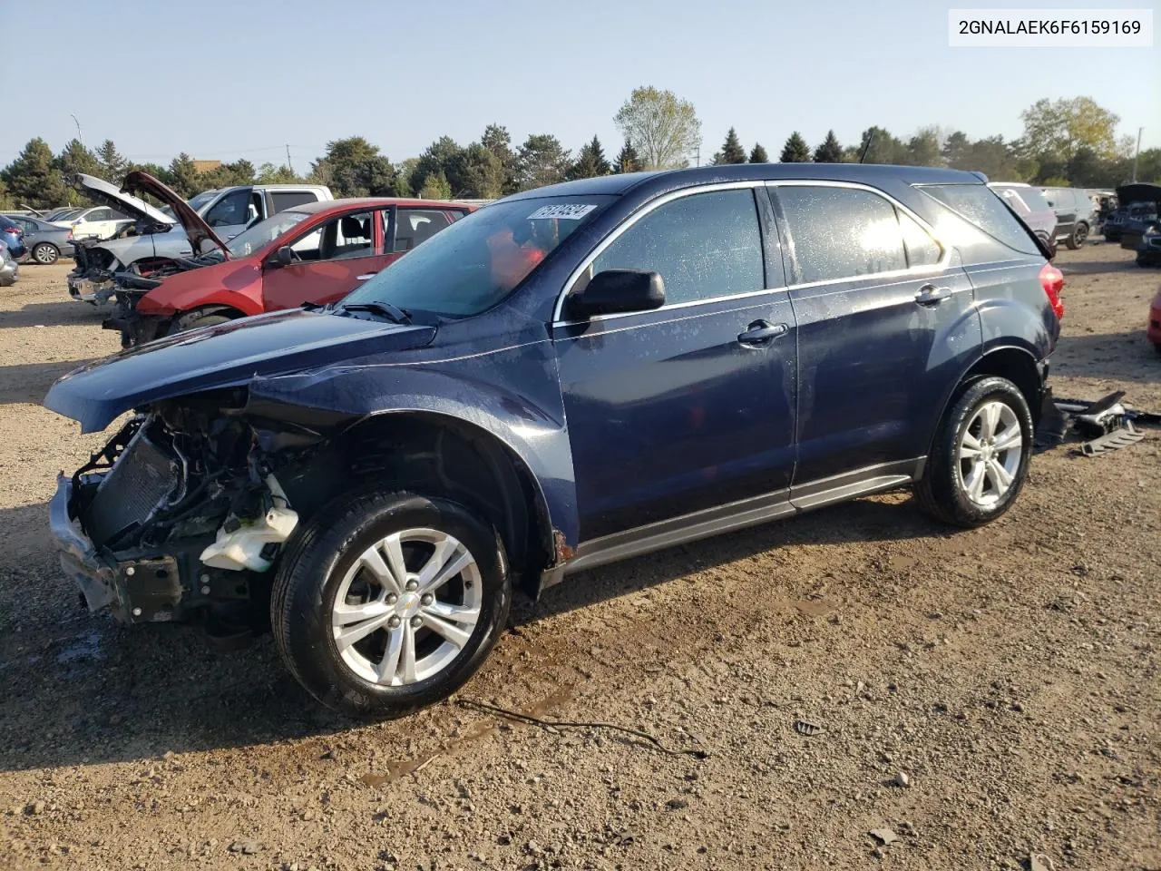 2015 Chevrolet Equinox Ls VIN: 2GNALAEK6F6159169 Lot: 75124524