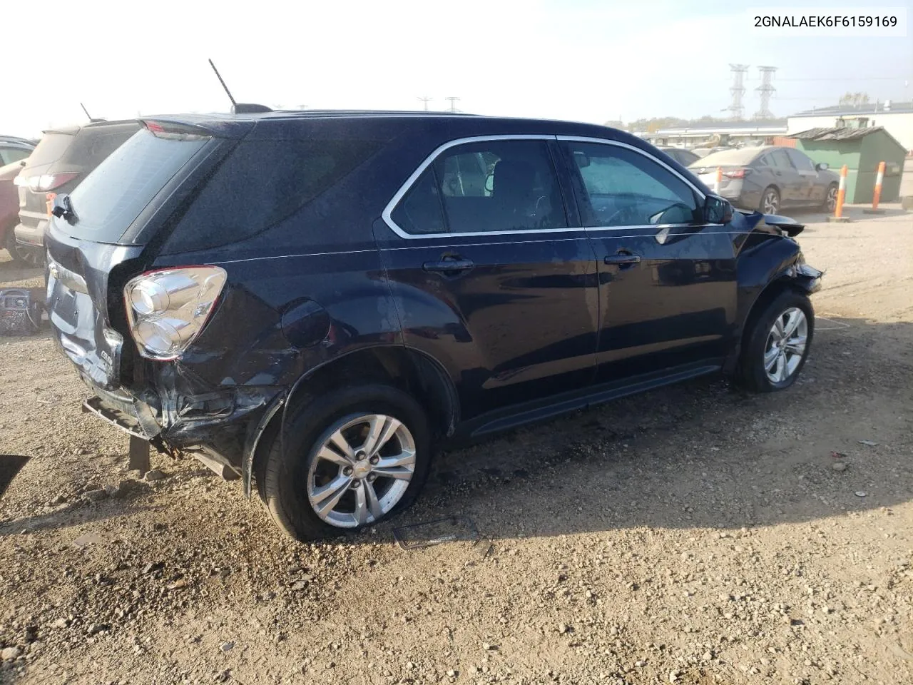 2015 Chevrolet Equinox Ls VIN: 2GNALAEK6F6159169 Lot: 75124524