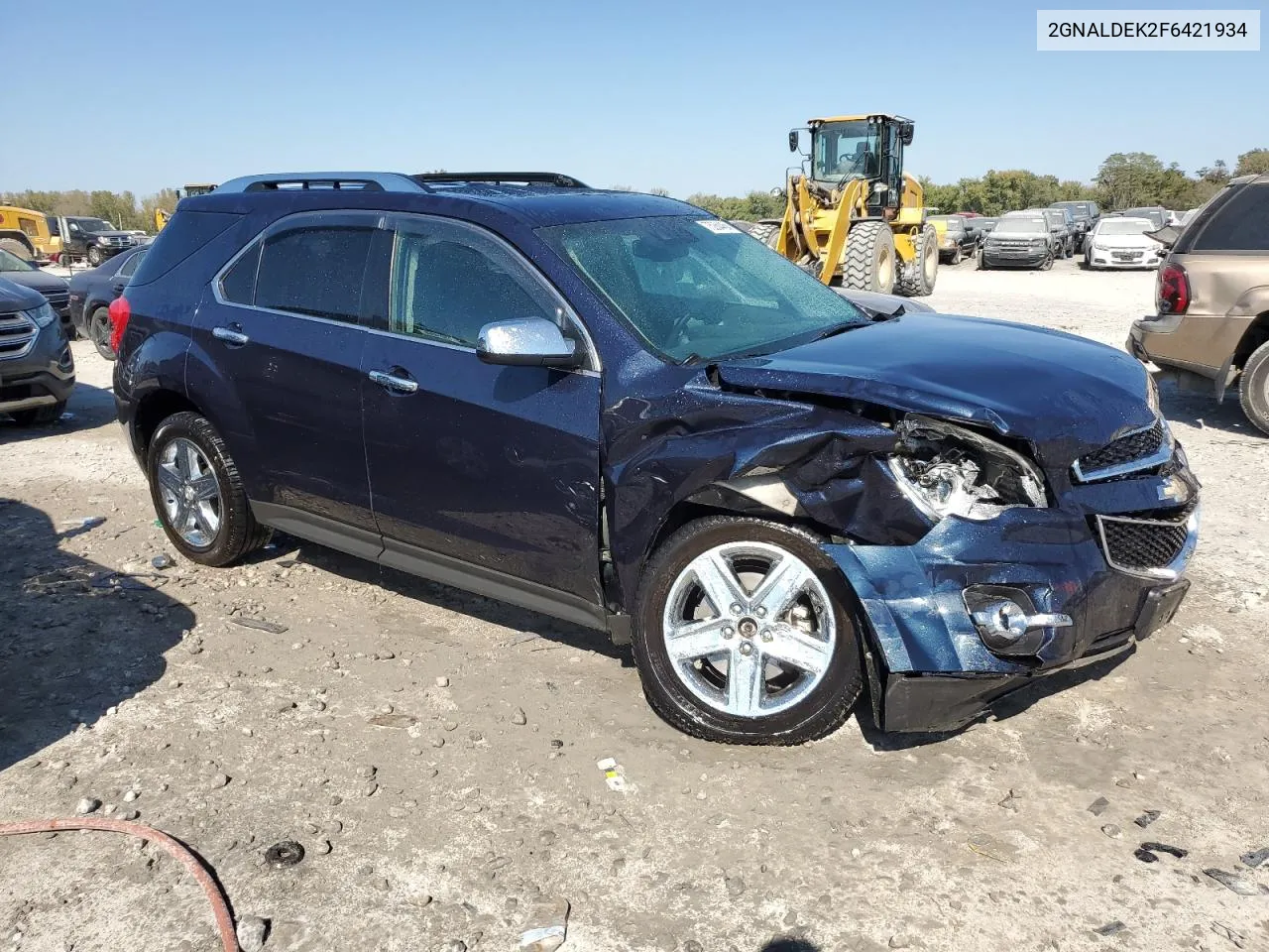 2015 Chevrolet Equinox Ltz VIN: 2GNALDEK2F6421934 Lot: 75264454