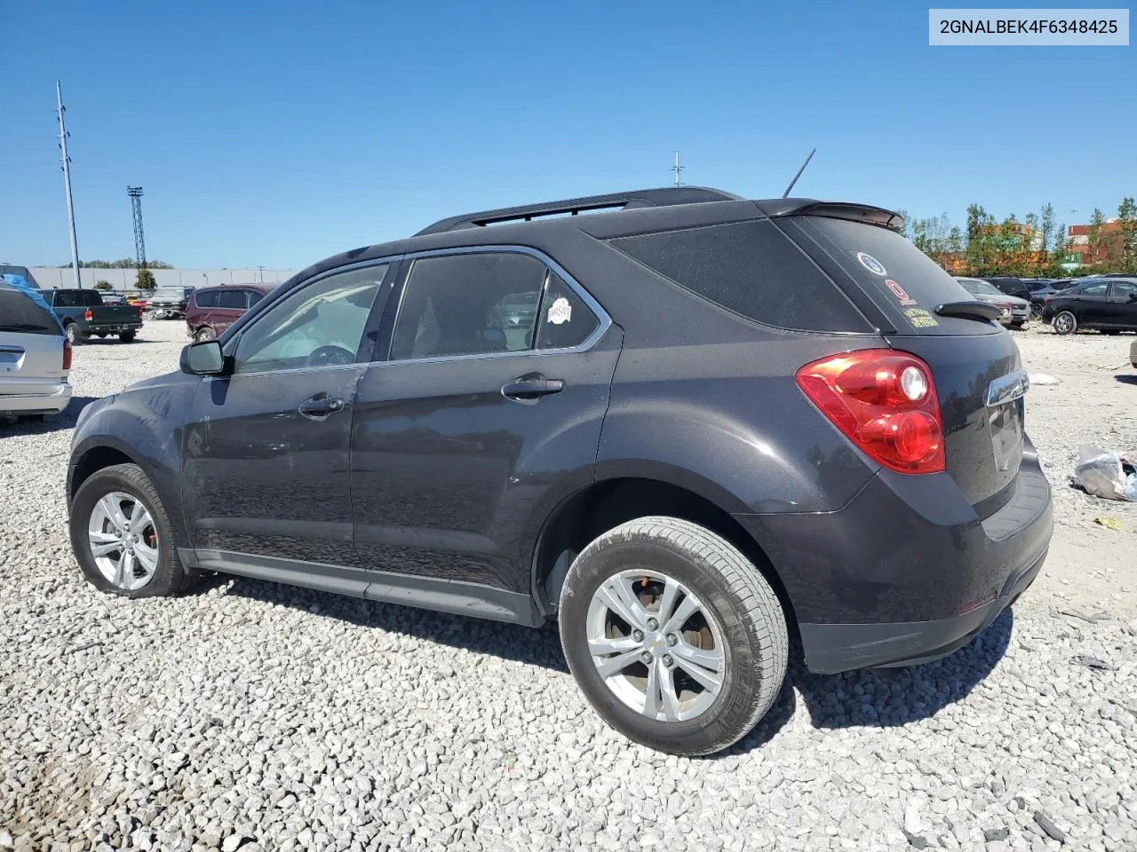 2015 Chevrolet Equinox Lt VIN: 2GNALBEK4F6348425 Lot: 75519304