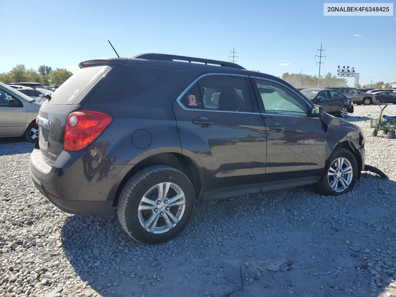 2015 Chevrolet Equinox Lt VIN: 2GNALBEK4F6348425 Lot: 75519304