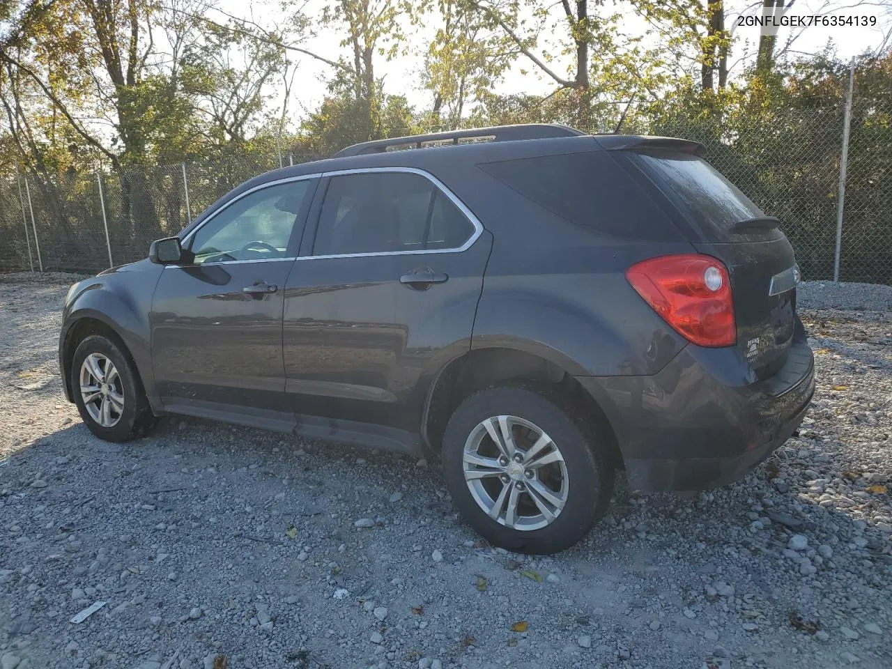 2015 Chevrolet Equinox Lt VIN: 2GNFLGEK7F6354139 Lot: 75528524