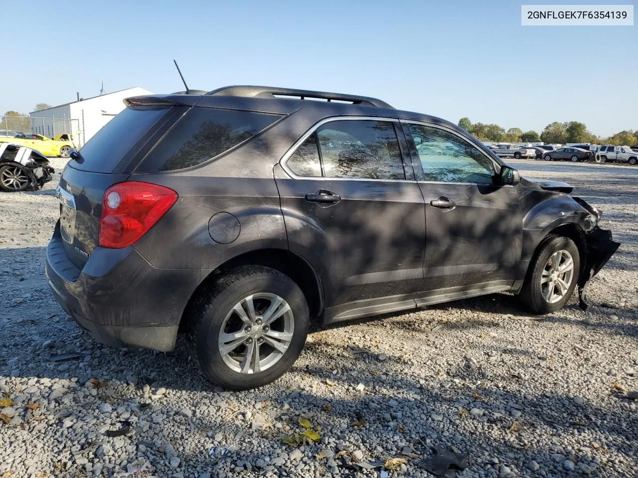 2015 Chevrolet Equinox Lt VIN: 2GNFLGEK7F6354139 Lot: 75528524