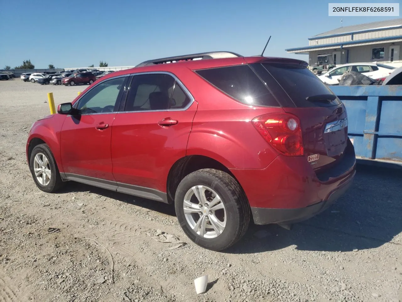 2015 Chevrolet Equinox Lt VIN: 2GNFLFEK8F6268591 Lot: 75774784