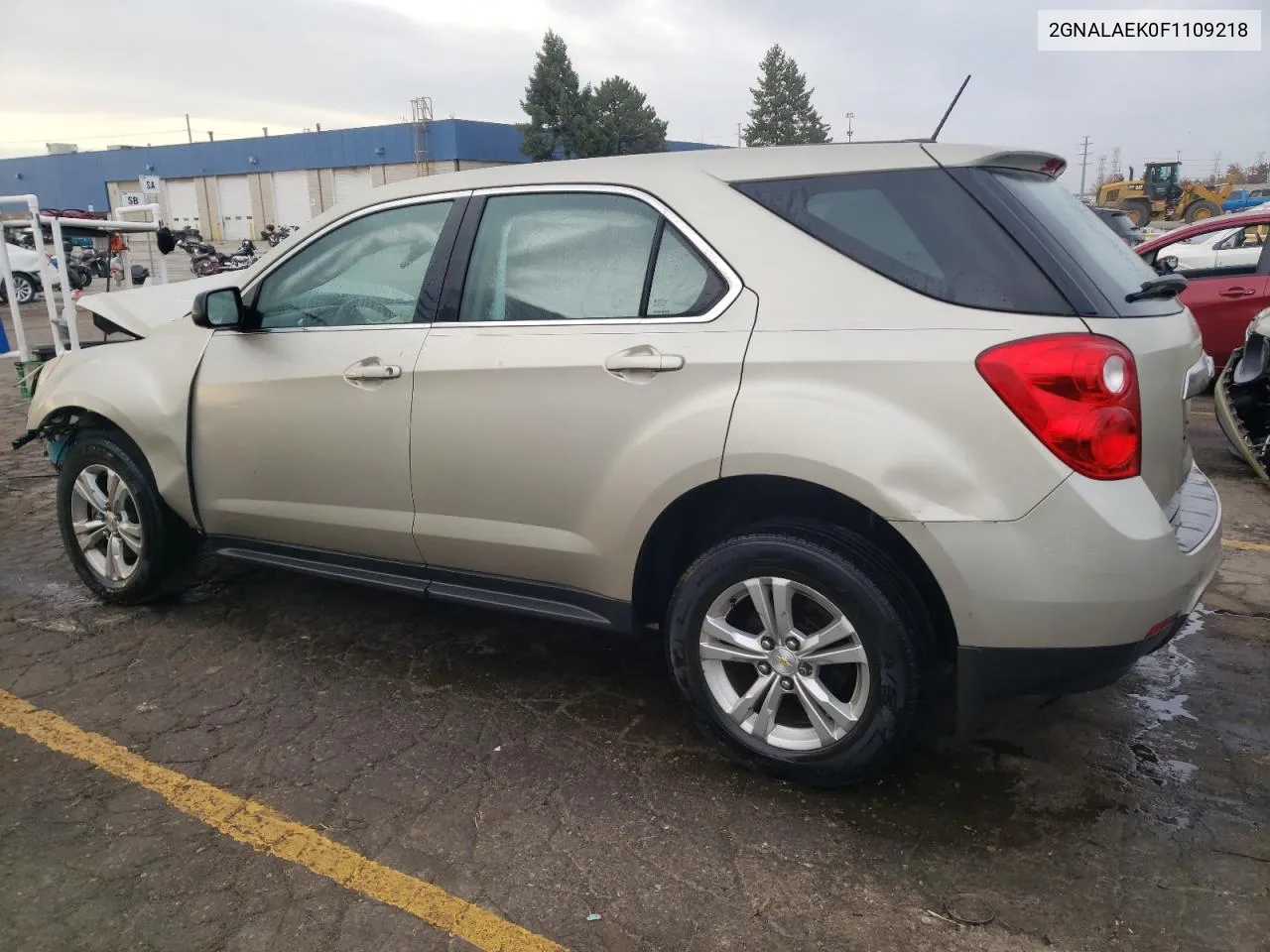 2015 Chevrolet Equinox Ls VIN: 2GNALAEK0F1109218 Lot: 75856094