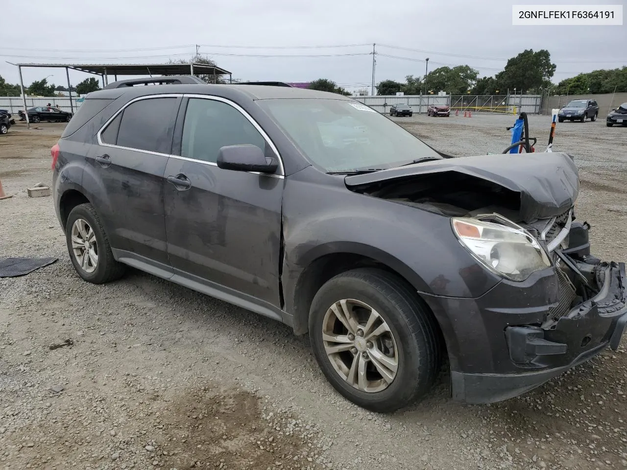 2015 Chevrolet Equinox Lt VIN: 2GNFLFEK1F6364191 Lot: 76140744