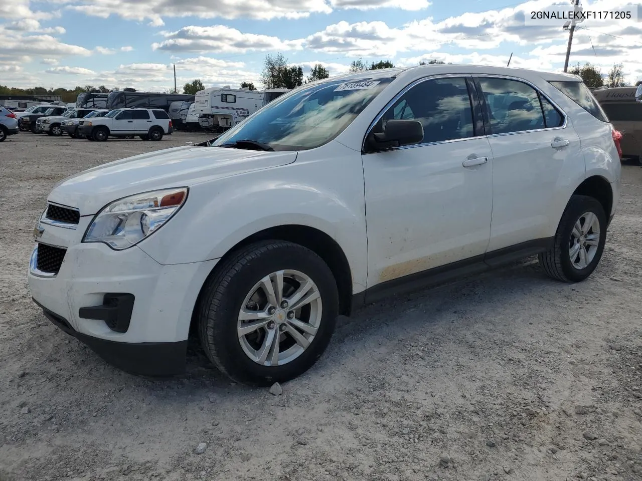 2015 Chevrolet Equinox L VIN: 2GNALLEKXF1171205 Lot: 76159484