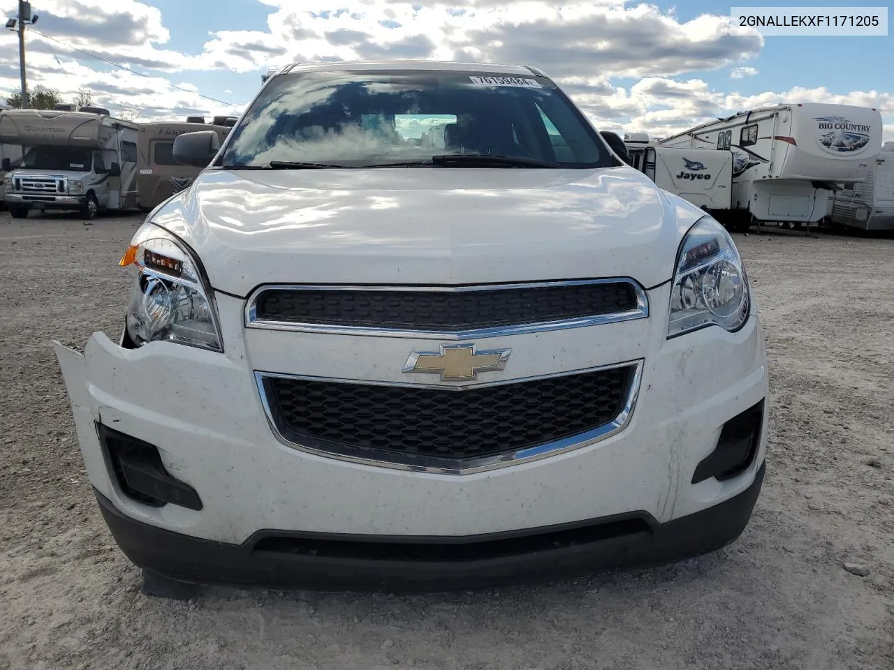 2015 Chevrolet Equinox L VIN: 2GNALLEKXF1171205 Lot: 76159484