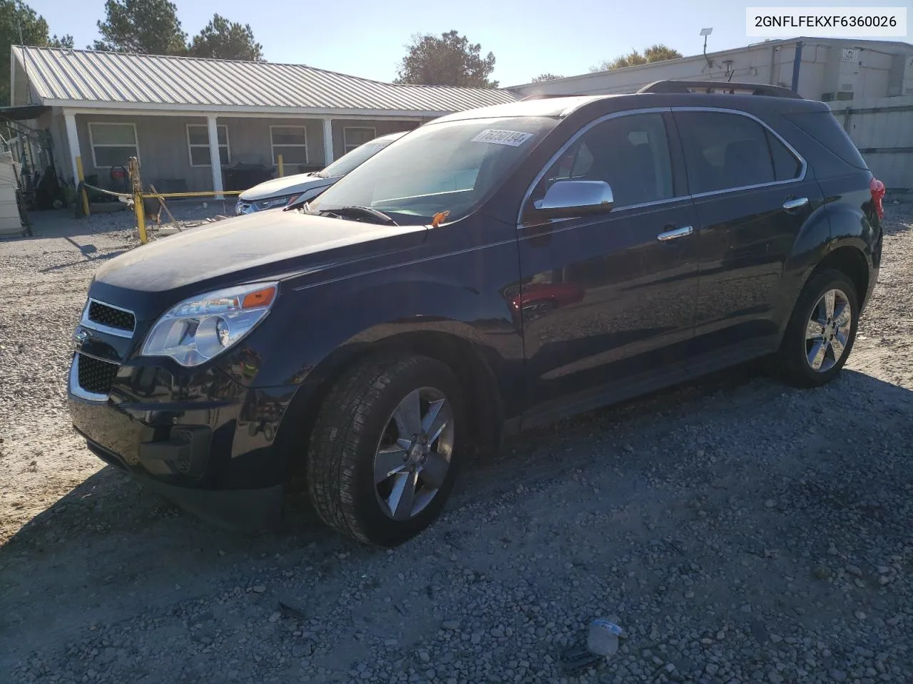 2015 Chevrolet Equinox Lt VIN: 2GNFLFEKXF6360026 Lot: 76250194