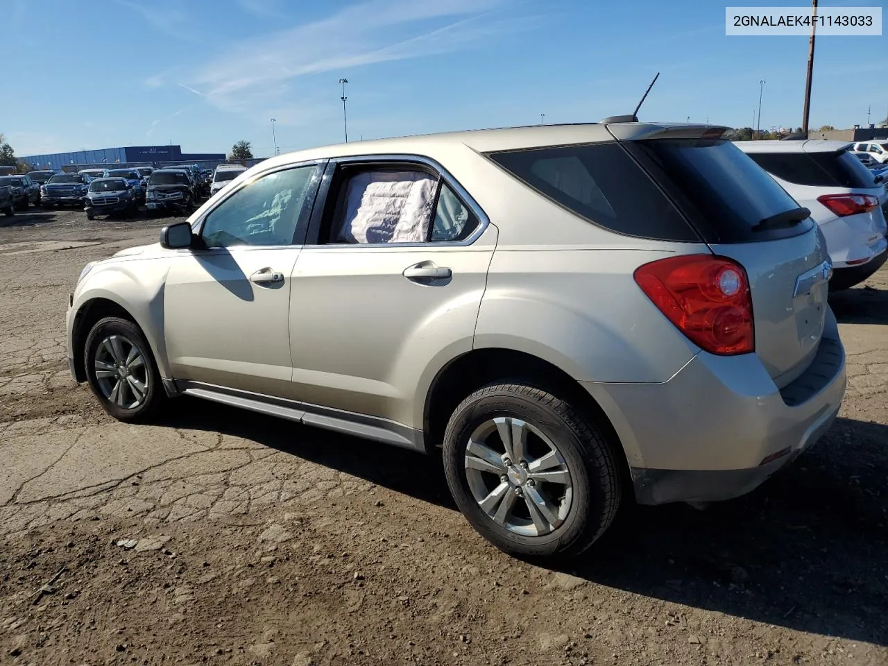 2015 Chevrolet Equinox Ls VIN: 2GNALAEK4F1143033 Lot: 76576074